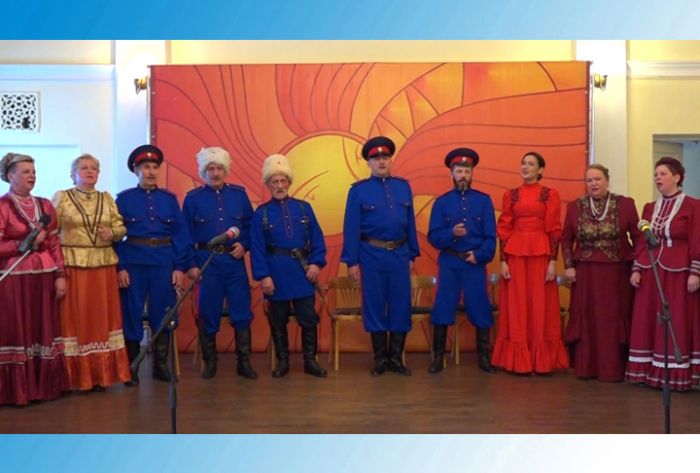 Аншлаг на концерте казачьей песни