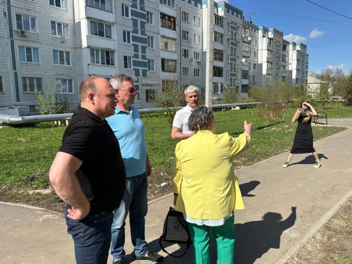 Благоустройство дворовой территории дома №45 по Ярославскому шоссе будет проведено в мае