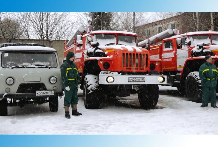 Смотр техники в Лесхозе