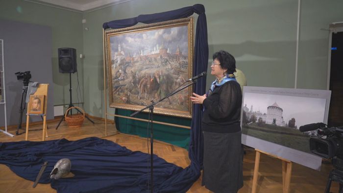 Презентация картины &laquo;Захват подкопа под Троицу&raquo;