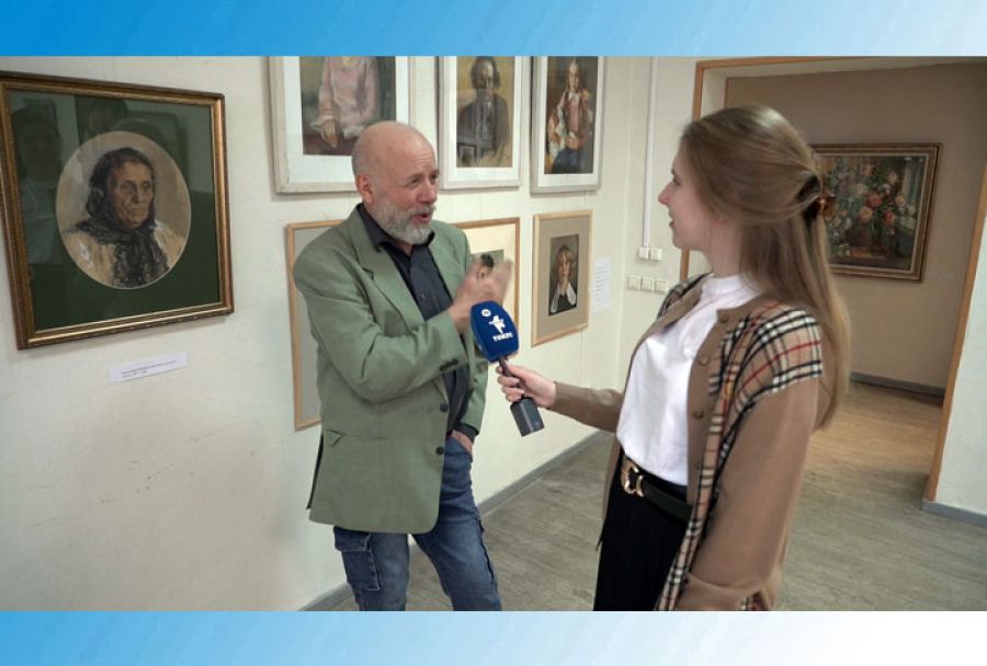 Выставка работ Леонида Дёмина