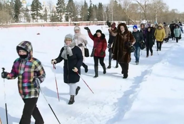 17 марта в Сергиевом Посаде прошла акция &laquo;Шагаем вместе за сильную Россию&raquo;
