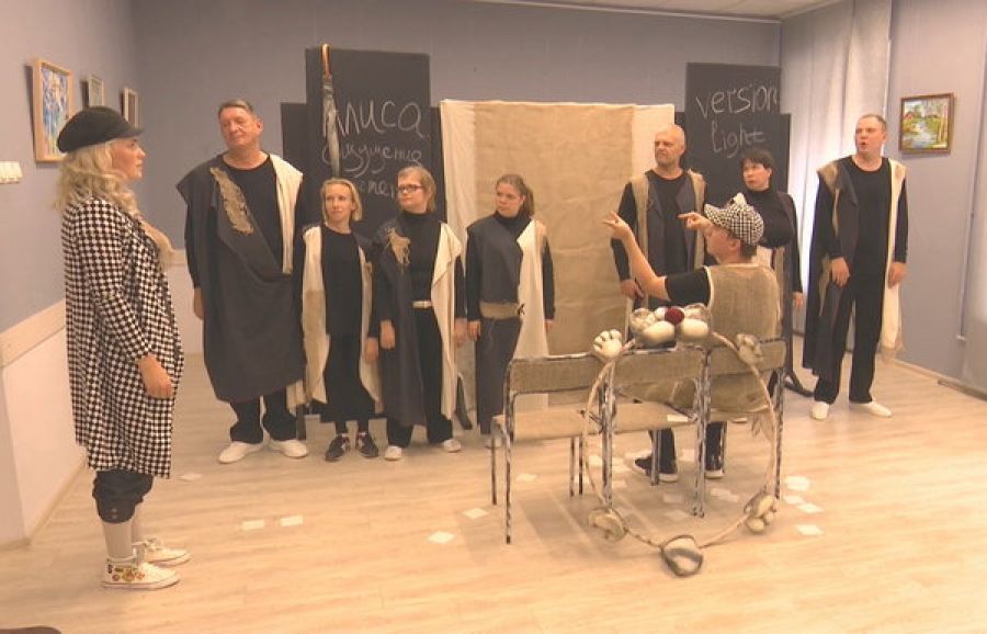 Театральная студия "Плот" в инклюзивном пространстве библиотеки