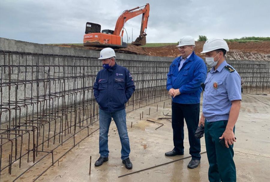 Будущий гребной канал в Богородском проверили на этапе строительства