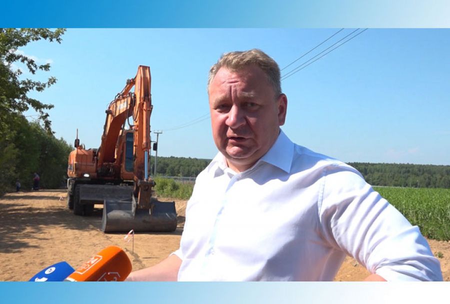 Ремонт дороги на новое кладбище