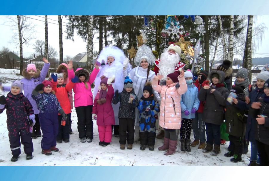 Дед Мороз приехал в Тураково