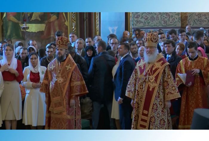 Патриарх Московский и всея Руси Кирилл посетил Троице-Сергиеву Лавру