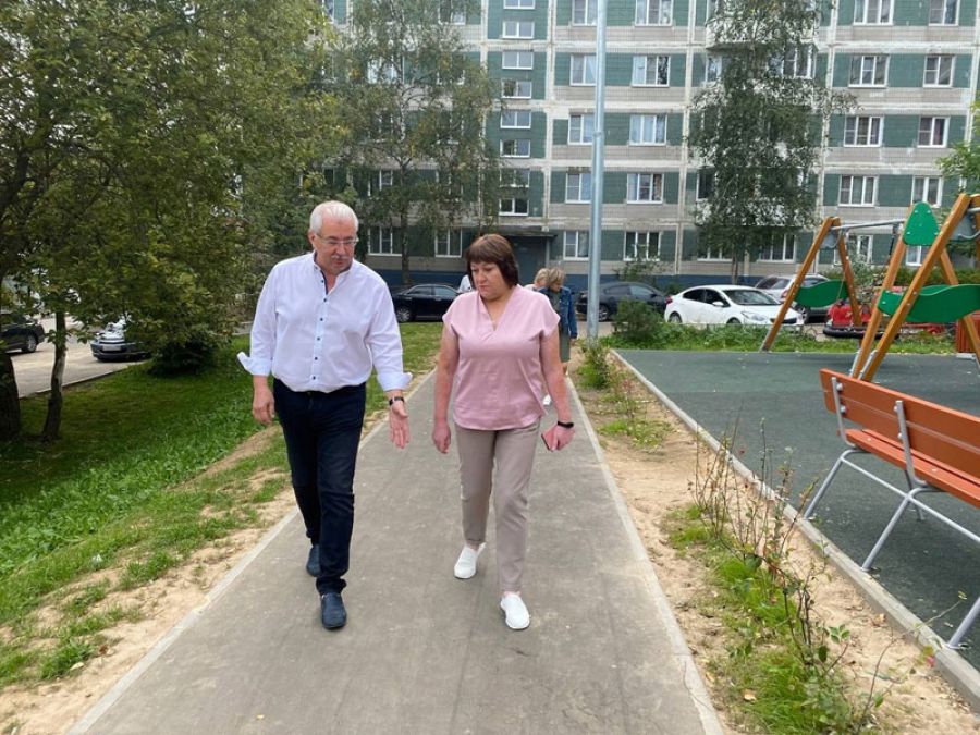 Сергей Тостановский в посёлке Богородское