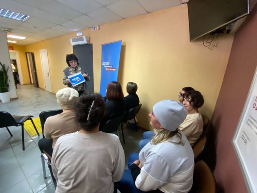 Ирина Кормакова - с отчётом о депутатской деятельности