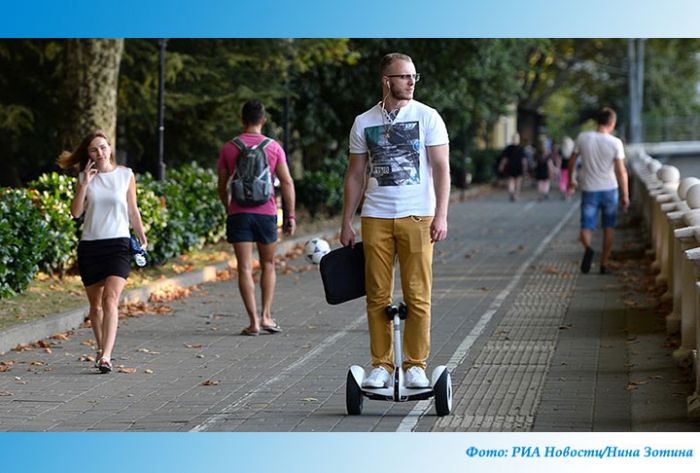 Депутат Госдумы предложил регистрировать гироскутеры