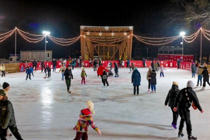 Строительство нового катка продолжается в Сергиево-Посадском округе