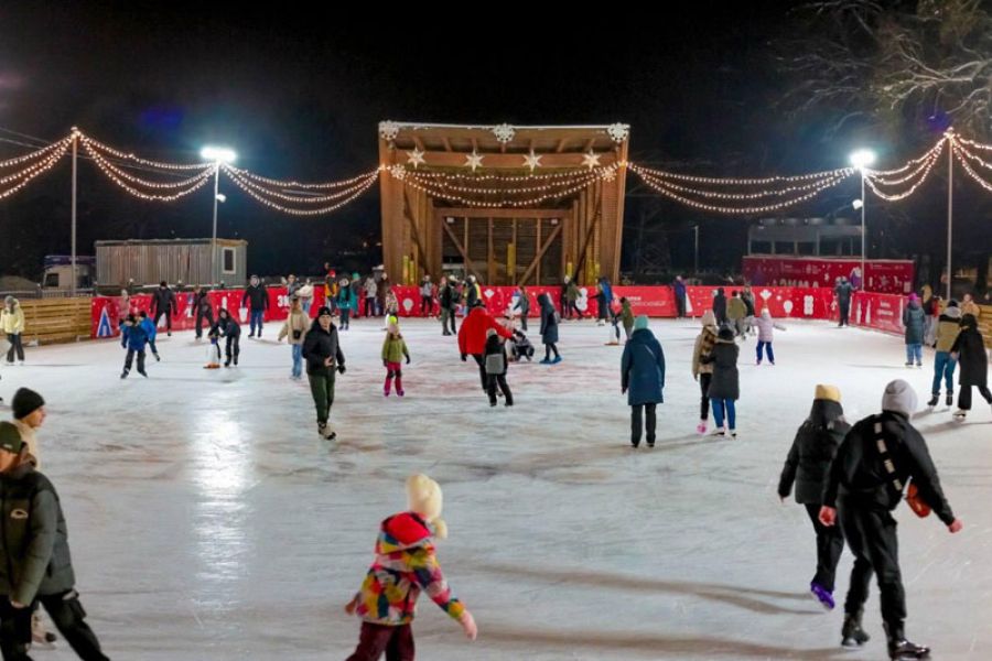 Строительство нового катка продолжается в Сергиево-Посадском округе