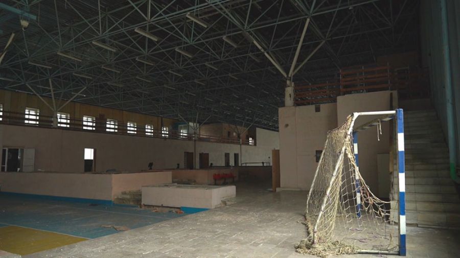 Начался капитальный ремонт СК «Салют»