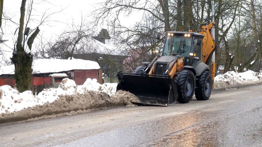 Борьба со снегом продолжается