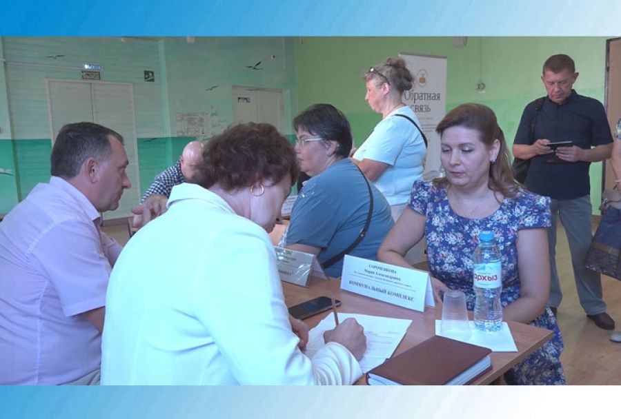 Очередная встреча с жителями состоялась на Рабочем поселке