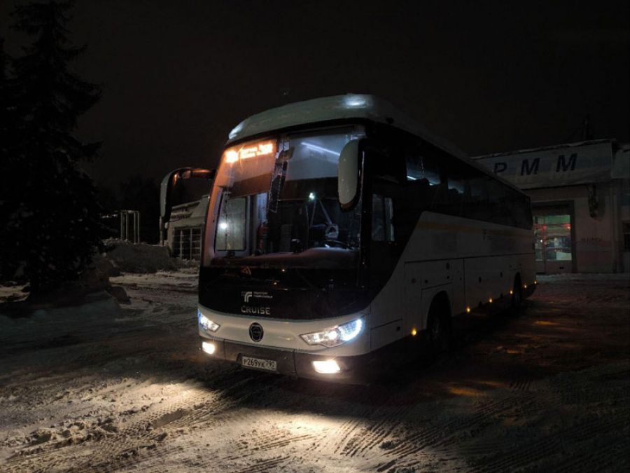 Пять новых автобусов марки «Фотон» вышли на маршрут в Сергиево-Посадском округе