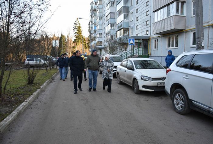 Будущее благоустройство дворов обсуждают с жителями Сергиево-Посадского округа