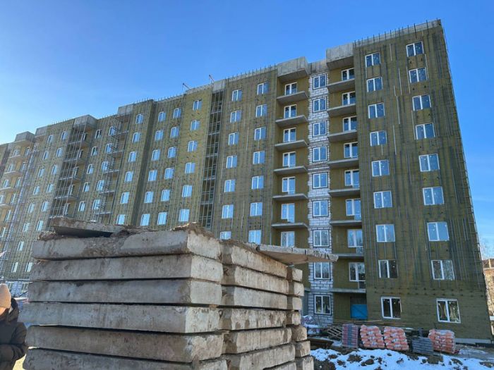 Депутатский объезд. Строительство дома на улице 2-й Кирпичный завод