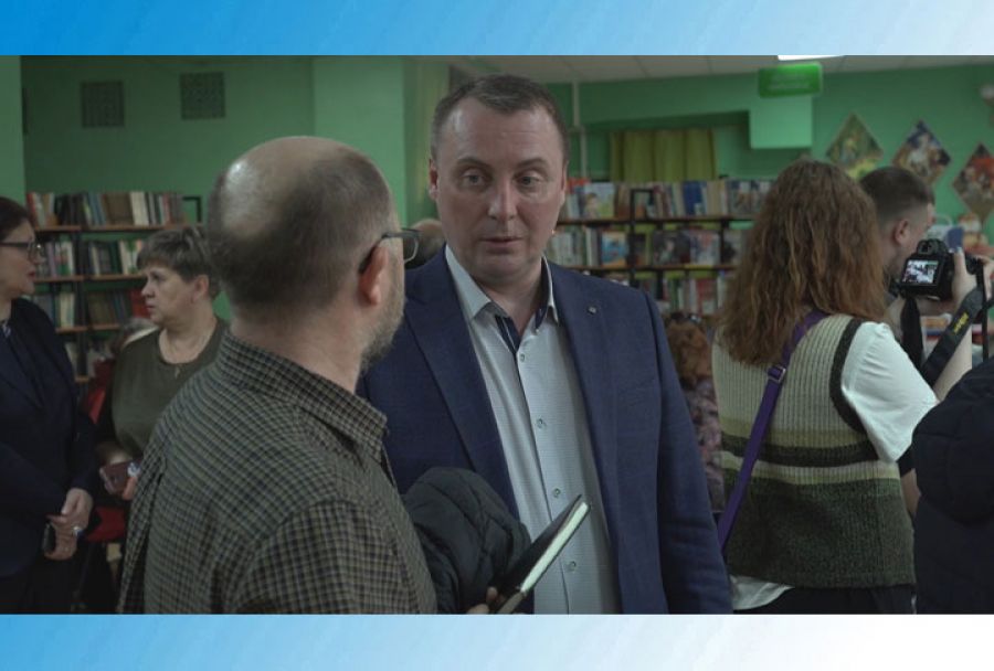 Приём жителей в посёлке Лоза