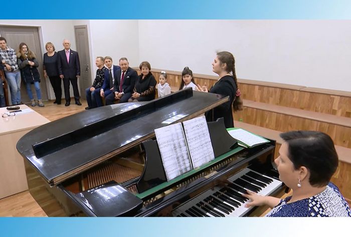 В Скоропусковском после капремонта открылась Детская школа искусств