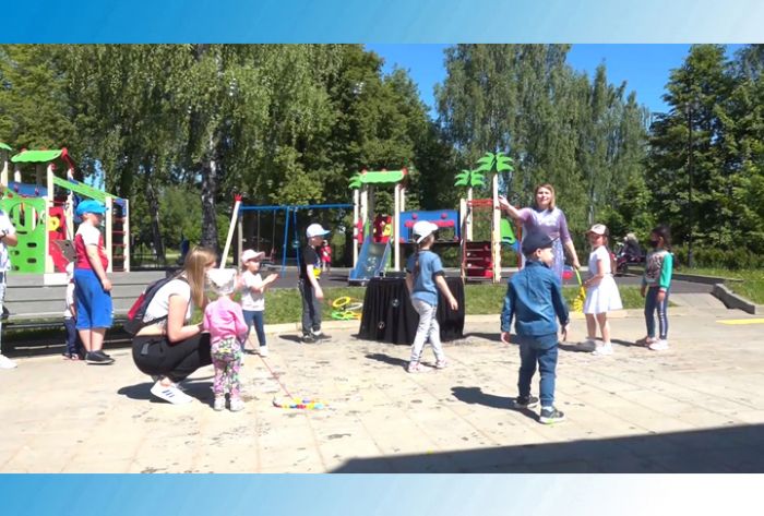 В парке &laquo;Покровский&raquo; стартовала летняя программа для детей