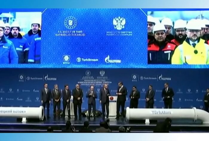 Путин и Эрдоган открыли &laquo;Турецкий поток&raquo;