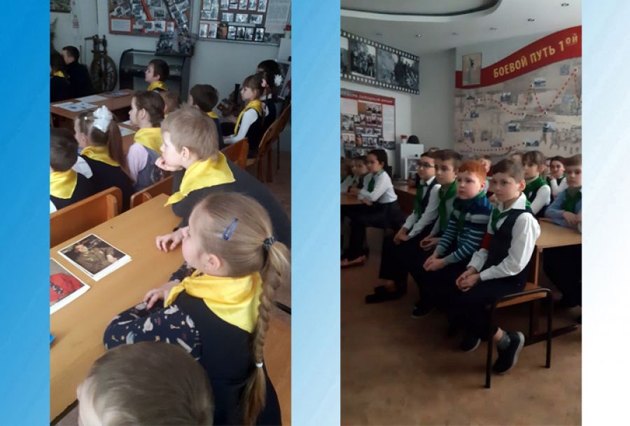 Урок Гагарина провели восьмиклассники 18-й школы для младших товарищей