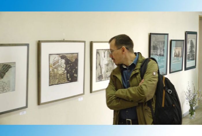 Выставка художников-графиков открылась в Доме художника