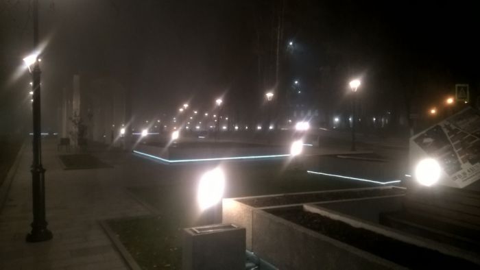 Сергиев Посад в тумане