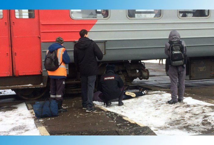 На железнодорожном переезде на 1-й Рыбной улице произошёл очередной несчастный случай