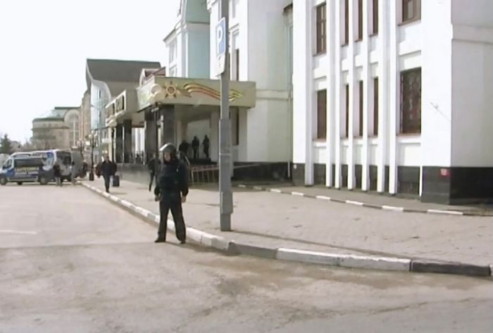 В здании автовокзала прошли учения