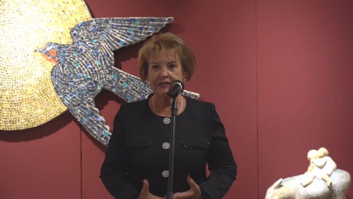 Ольга Дударева на &laquo;Осеннем салоне&raquo;