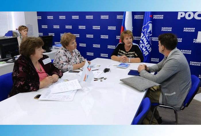 Ольга Дударева провела приём жителей