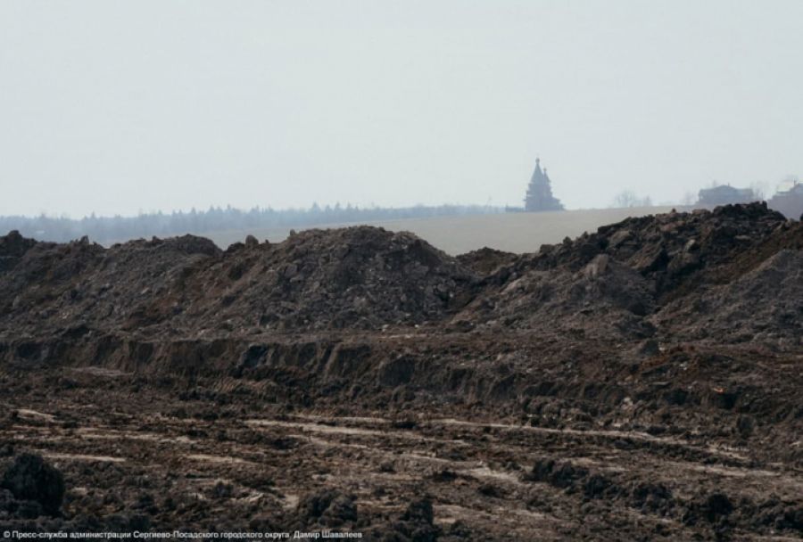 Продолжается строительство дороги к Гремячему ключу