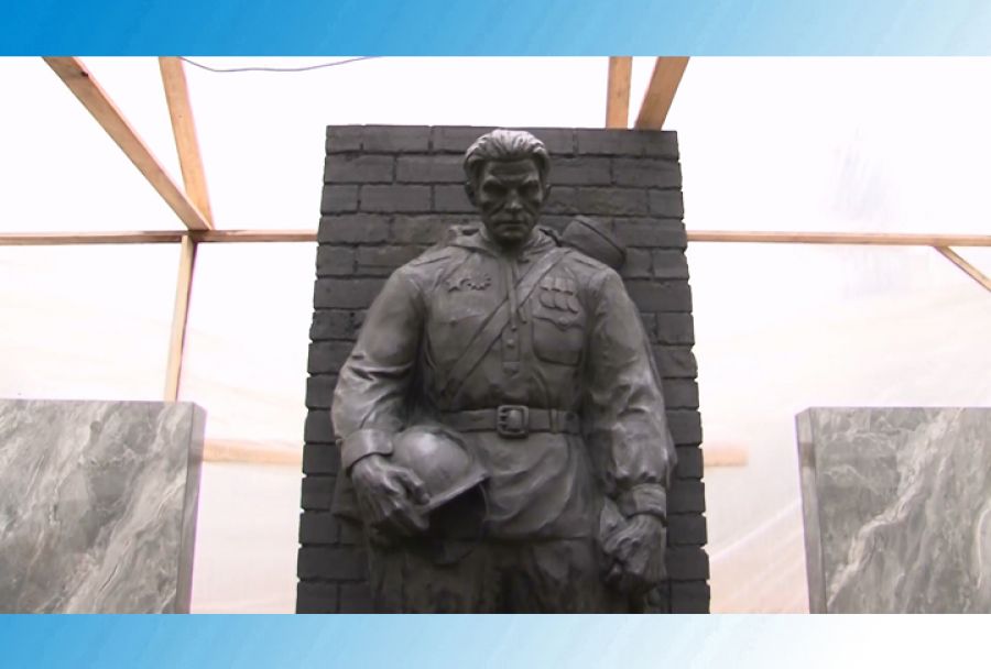 Депутатский объезд. Памятник в Мишутино