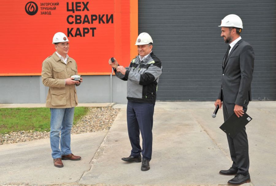 Строительство цеха сварки карт в Сергиевом Посаде идет в графике