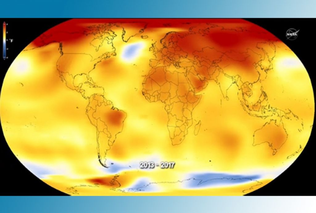 2017 год вошел в тройку самых жарких в истории