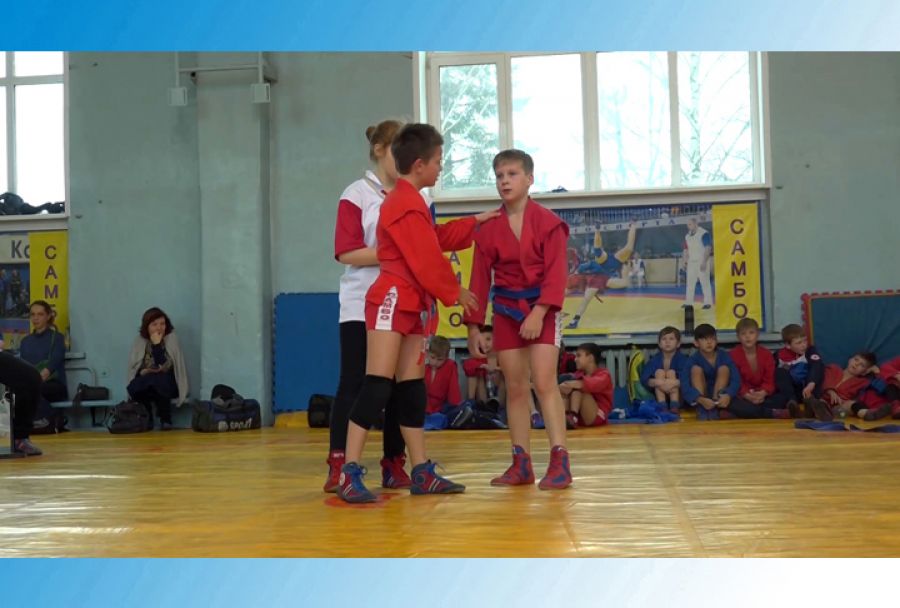 Турнир по самбо в спорткомплексе &laquo;Луч&raquo;