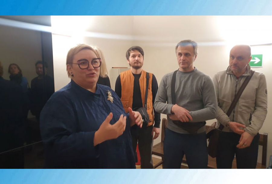 Актёры Московского театра поэтов посетили Ризницу в Троице-Сергиевой Лавре