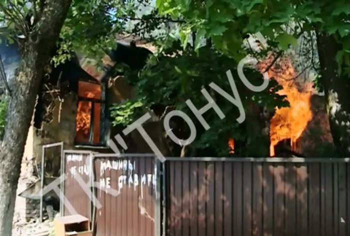 В доме №3 на Вифанской улице снова пожар