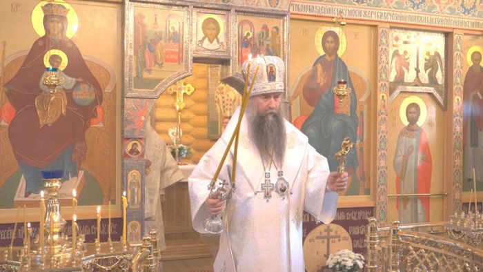 Чин Великого освящения нового храма в деревне Взгляднево