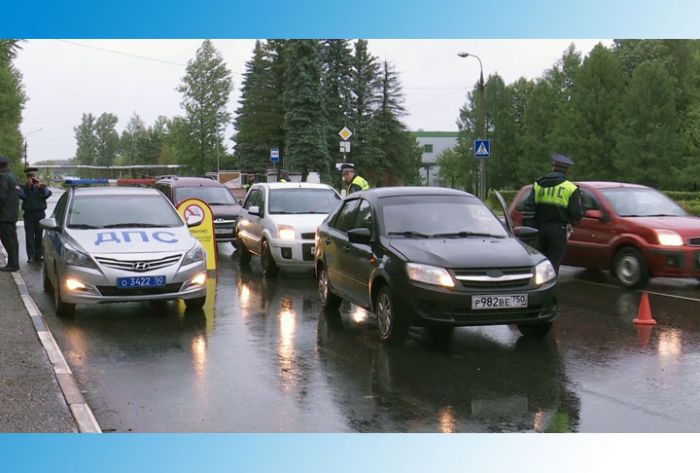 Сотрудники ГИБДД отмечают профессиональный праздник