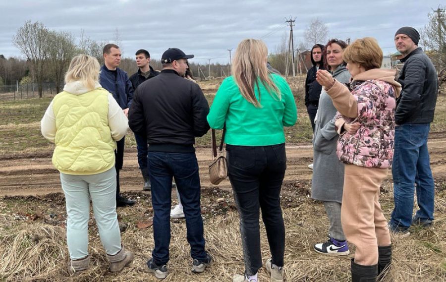 Встреча с жителями д.Чарково
