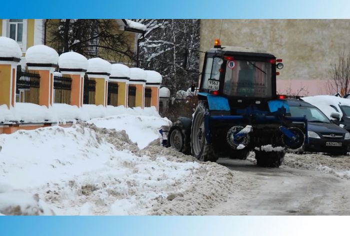 Такого снегопада давно не помнят здешние места...