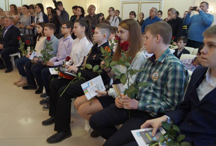 Сотрудники полиции провели акция «Мы граждане России»