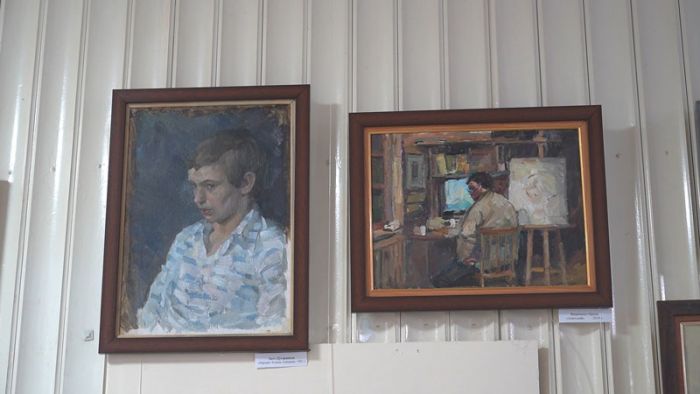 Память Анатолия Алёшина почтили выставкой его работ