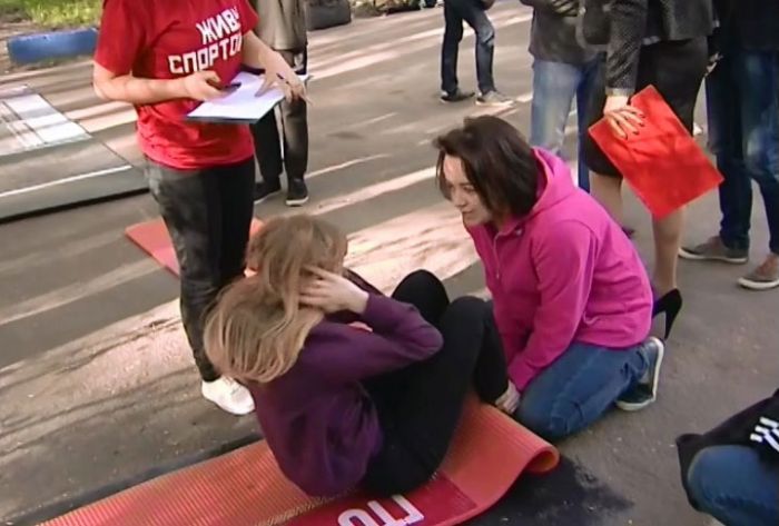 &laquo;Зарядка со стражем порядка&raquo; и Антоном Макарским