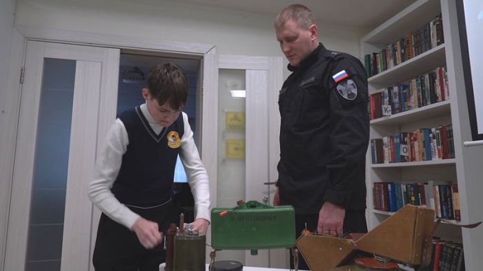 Встреча с гимназистами в Клементьевской библиотеке