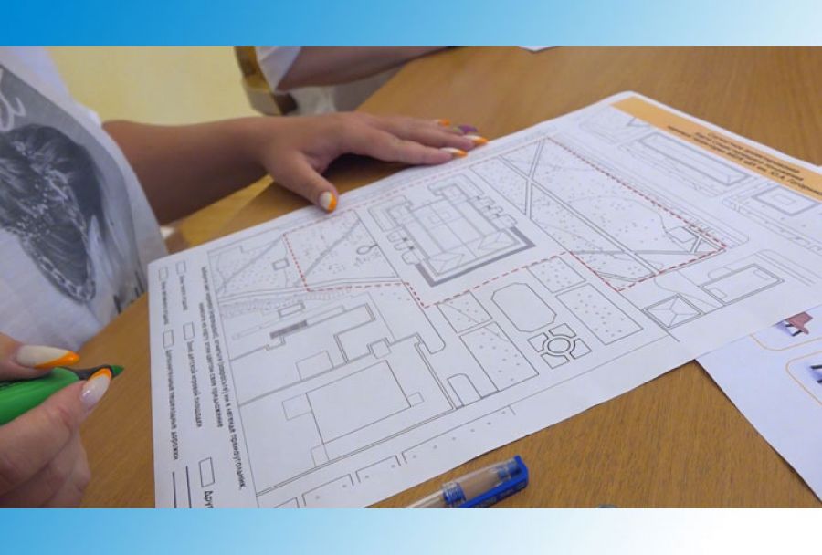 Обсуждается благоустройство парковой территории у ДК Гагарина