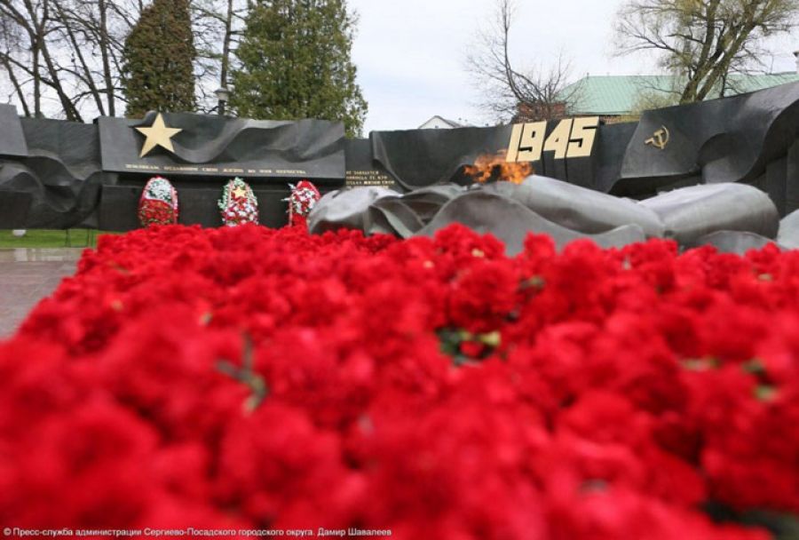 Воинские памятники привели в порядок в Сергиево-Посадском городском округе ко Дню Победы